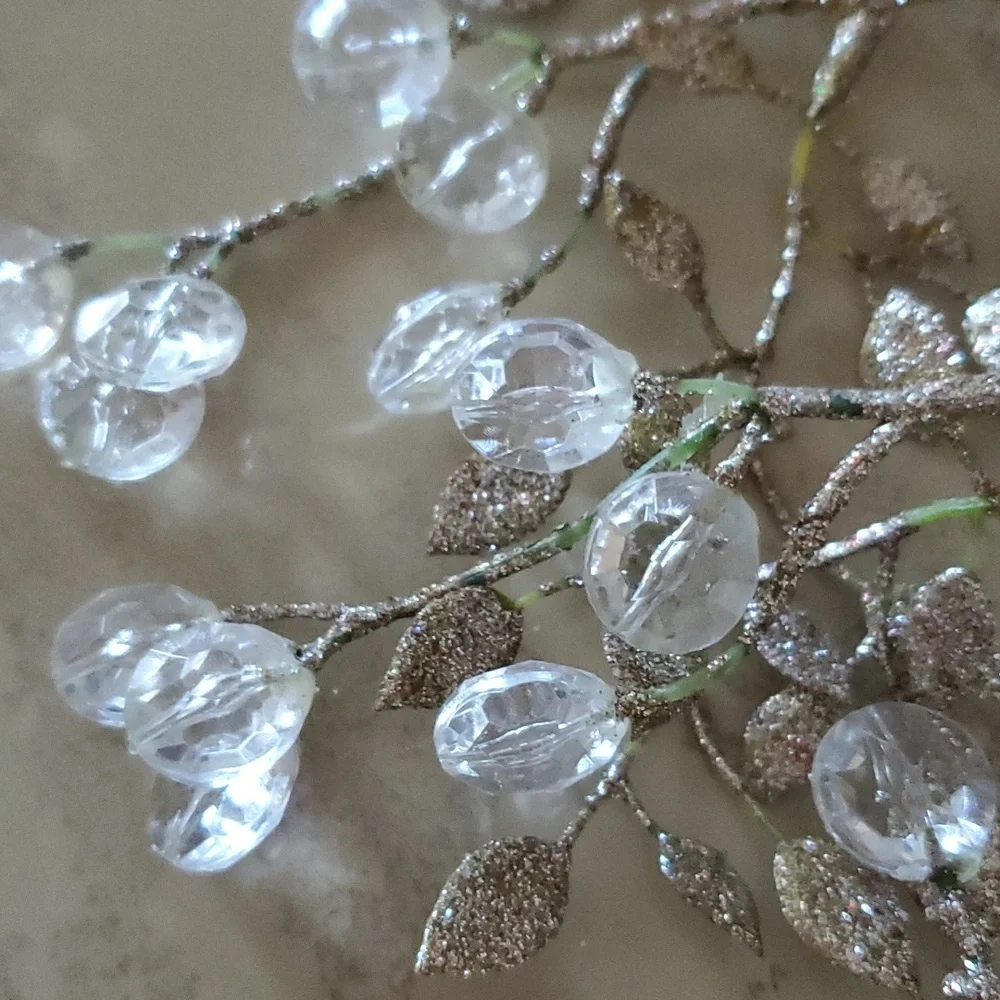 Sparkle Faux Jewel Stem